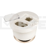 Миксер с чашей Centek CT-1129 бежевый/золотой хром, 800 Вт, фото6