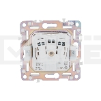 Розетка 1-м SKANDY 16А IP44 с заземл. защ. штроки с крышкой SK-R11W арктич. бел. IEK SK-R16-16-44-K01, фото3