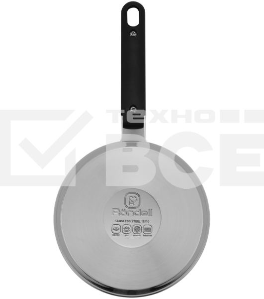 Ковш Rondell Bayoneta RDS-1806 1.3л. d=16см (с крышкой) стальной