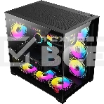 Компьютерный корпус Bloody CC-122 черный без БП ATX 10x120мм 1xUSB2.0 1xUSB3.0 audio, фото8