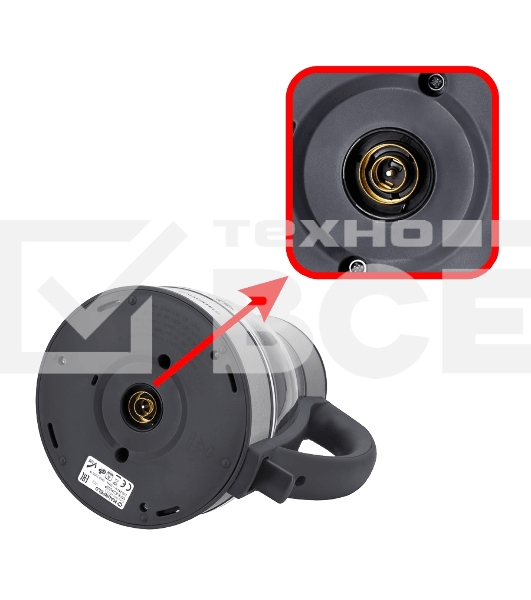 Чайник электрический Maunfeld MFK-634G.SP стекло прозрачное