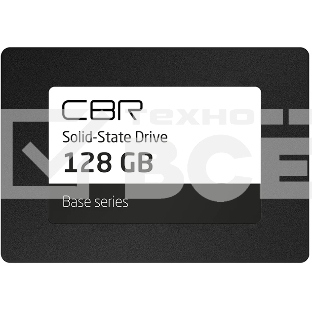 Накопитель SSD CBR Base SSD-128GB-2.5-BS24b, 128Gb, SATA III, 2.5
