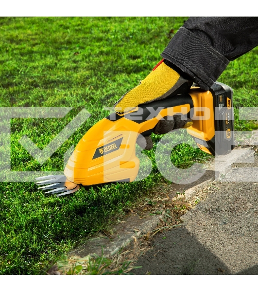 Ножницы-кусторез аккумуляторные Denzel CGS-100, 18В Li-Ion 59430