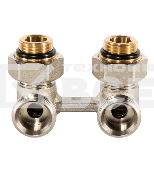 Узел нижнего подключения Royal Thermo угловой 1/2