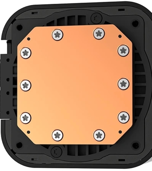 Система жидкостного охлаждения Deepcool LQ360 Ultra ARGb Soc-AM5/AM4/1200/1700/1851 черный 4-pin 38.71dB Al LCD 350W 1840gr Ret (R-LQ360-BKASMC-G-1)