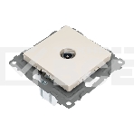 Розетка TV TOKOV ELECTRIC оконечная СП Pixel 1DB механизм бежевый, фото2