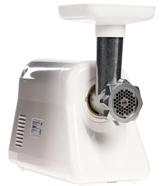 Мясорубка электрическая Ротор Дива ЭМШ 35/300-2 белый, 1500 Вт, 0.6 кг/мин, насадки - 2