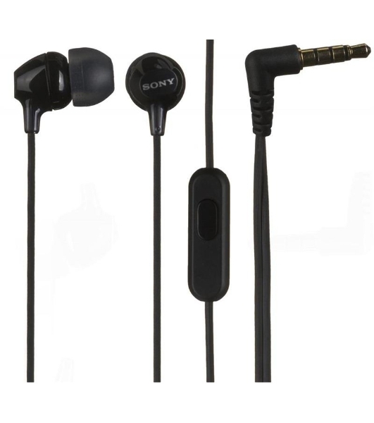 Наушники SONY MDR-EX15AP черный
