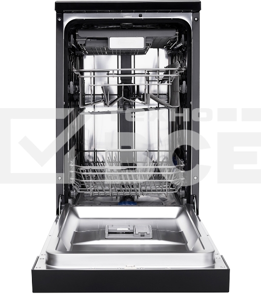 Посудомоечная машина DeLonghi DDWS09S Erea, черный, 45 см