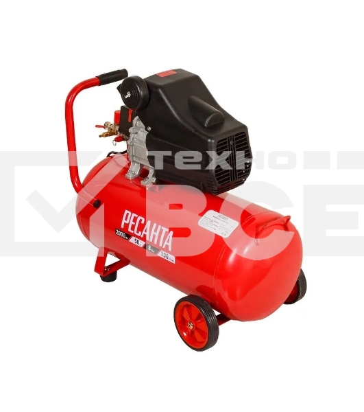 Компрессор Ресанта КП-8/50Л 900/74/7/10