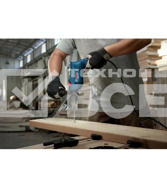 Дрель-шуруповерт Bosch GSB 600 06011A0320, Сетевая, 600Вт