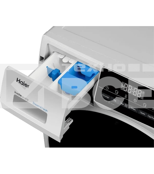 Стиральная машина Haier HWD70-BP14929S серебристый, загрузка фронтальная 7 кг, 4 кг - сушка, 1400 об/мин, класс: B