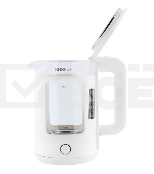 Чайник электрический Energy E-256 1500Вт, 1,5л стекло, белый