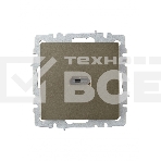 Розетка HDMI IEK BRITE РHDMI-0-БрШ шампань, фото4