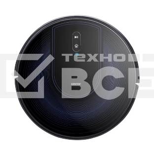 Робот-пылесос Centek CT-2720 черный/синий, 2600 мAч Li-Ion, уборка сухая/влажная, пылесборник контейнер 0.68 л