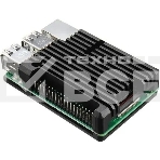 Корпус ACD RA460 Black Metal Aluminum Case for Raspberry Pi 3B/3B+, фото2