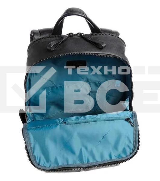 Рюкзак унисекс Piquadro Harper CA3869AP/N черный натур.кожа