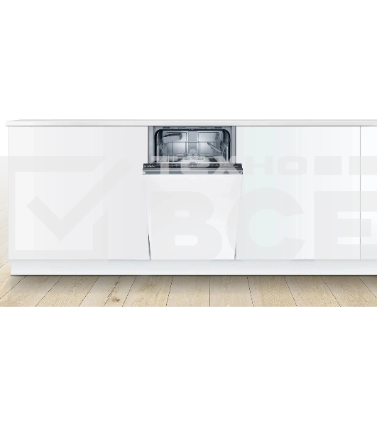 Встраиваемая посудомоечная машина Bosch SPV2IKX10E, черный, 44.8 см, 9 компл., 48 дБ, класс A+