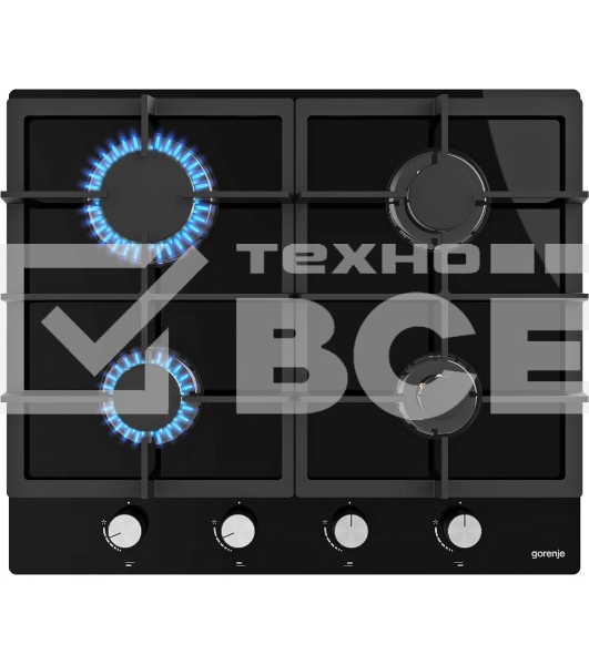 Газовая варочная панель Gorenje Essential GT641AKB черный