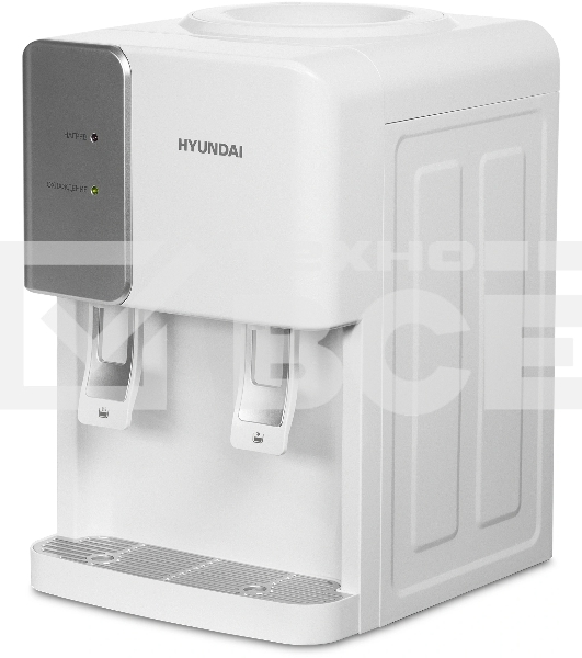 Кулер Hyundai H-WD139E настольный электронный белый