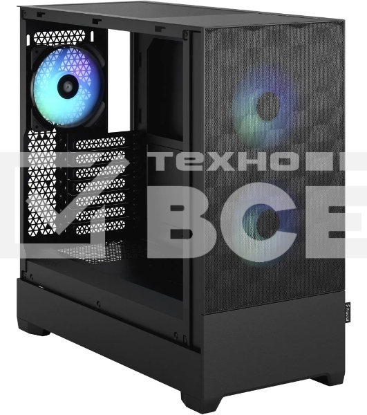 Компьютерный корпус Fractal Design Pop Air RGb черный TG Clear Tint FD-C-POR1A-06