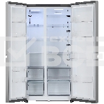 Холодильник LG GC-B257KMHW серебристый двухкамерный 422/206 л., морозилка сбоку, No Frost, Side by Side, фото4
