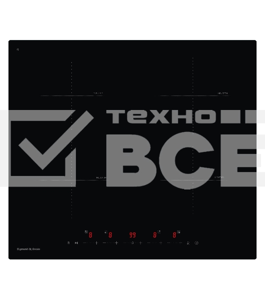 Газовая варочная панель Zigmund & Shtain CI 22.6 B