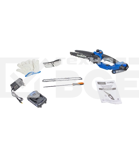 Мини-цепная пила аккумуляторная бесщеточная Redbo ONS-21/8BL