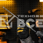 Бур по бетону Denzel цельная крестовая пластина, 8x315 мм, SDS PLUS, фото8