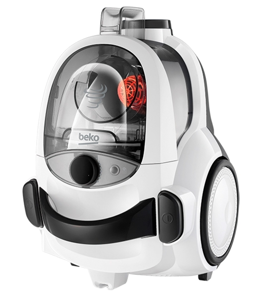 Пылесос Beko BKS 5423 белый, 280/1550 Вт, уборка сухая, пылесборник контейнер 1,5 л
