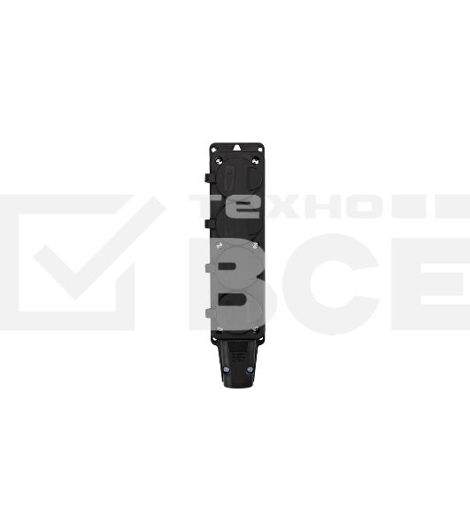 Розетка штепсельная Rexant четырехместная, влагозащищенная, с/з, 16 А, IP54, каучук