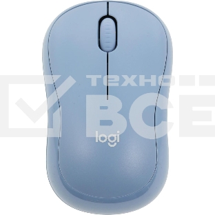 Мышь беспроводная Logitech M221 голубой, 1000 dpi, радиоканал, USB, кнопки - 3
