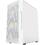 Корпус PowerCase Mistral Micro Z3W Mesh LED, Micro-Tower, белый, фото5