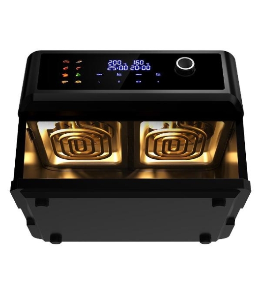 Аэрогриль Libhof AFB-11D черный, 1700 Вт, 11 л, сенсор, 9 программ