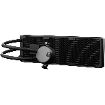 Система жидкостного охлаждения для ПК/Water Cooling System Fractal Design Lumen S36 V2 RGB (200W, 360mm, Black, ARGB/Fans: 3x120mm, 56CFM, 33.2dBA, 2000RPM/Pump height 67mm, 22dBA, 4000RPM, Rad thickness 27mm/S: 1851, 1700, 1200, 115X, 2011, 2066, AM5, AM4), фото4