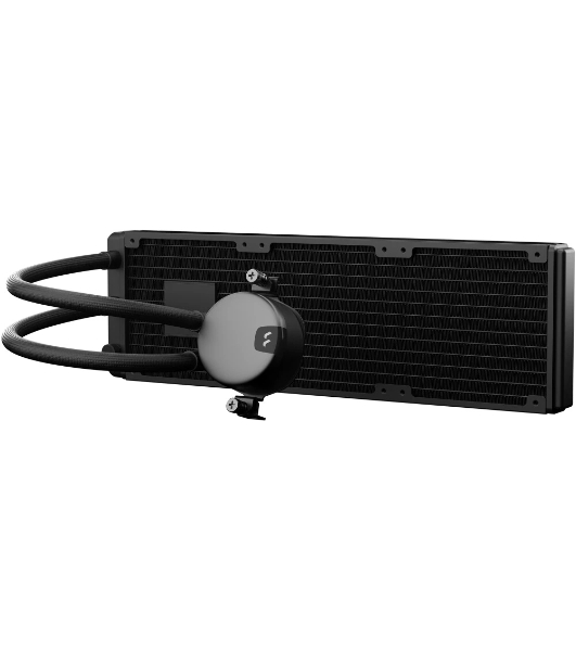 Система жидкостного охлаждения для ПК/Water Cooling System Fractal Design Lumen S36 V2 RGB (200W, 360mm, Black, ARGB/Fans: 3x120mm, 56CFM, 33.2dBA, 2000RPM/Pump height 67mm, 22dBA, 4000RPM, Rad thickness 27mm/S: 1851, 1700, 1200, 115X, 2011, 2066, AM5, AM4)