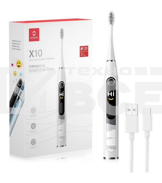 Зубная щетка электрическая Oclean X 10 R3100 серый