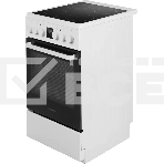 Плита электрическая Maunfeld MEC57CW08TD белый, конфорок 4 шт, духовка 59 л, 50 см x 85 см x 60 см, фото3