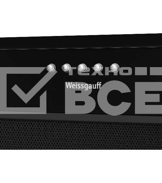 Вытяжка Weissgauff Alpha 50 PB BL