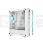 Компьютерный корпус Deepcool CC560 V2 белый без БП ATX 4x120mm 1xUSB2.0 1xUSB3.0 audio bott PSU, фото2