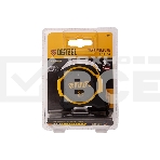 Рулетка Denzel 3м х 16мм, двухкомп. корпус, магнитный обрезиненный зацеп, фото3