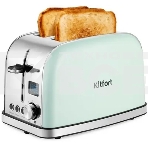 Тостер Kitfort КТ-4098 850Вт мятный/серебристый, фото3