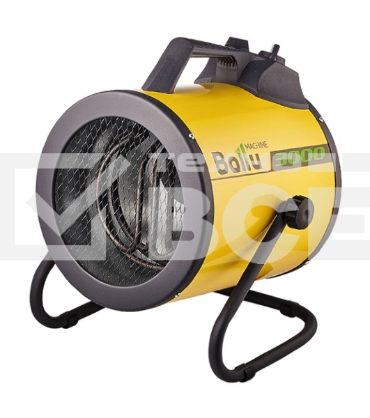 Тепловая пушка электрическая Ballu Prorab 2 BHP-P2-3 желтый