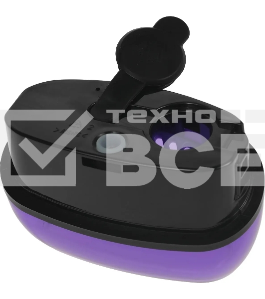 Отпариватель ручной Kitfort КТ-9114 1500 Вт черный/фиолетовый