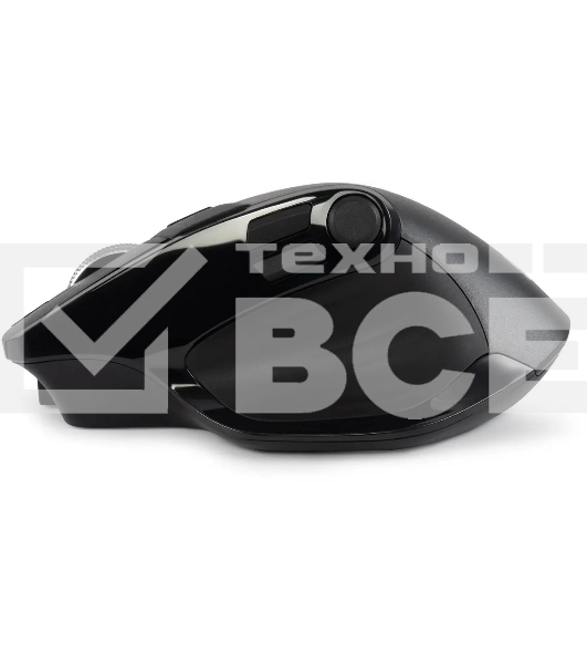 Мышь беспроводная Oklick 502MW черный, 2400 dpi, радиоканал, Bluetooth, USB, кнопки - 9