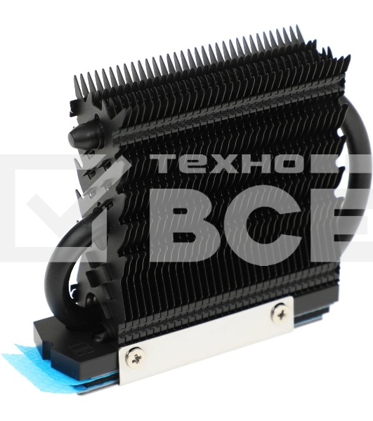 Радиатор для SSD Thermalright HR-09 2280 Pro черный/черный алюминий Ret (HR-09-2280-PRO-BL)