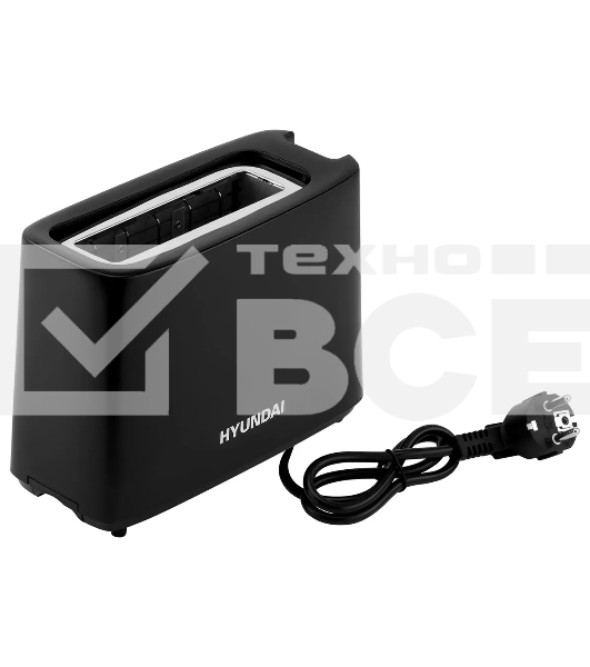 Тостер Hyundai HYT-8007 500Вт черный