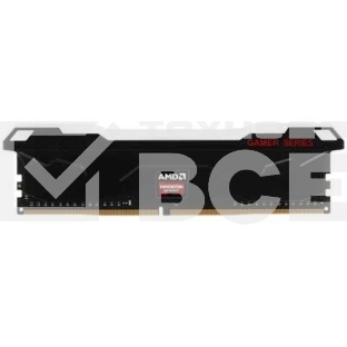 Оперативная память AMD Radeon R7, DDR5, 16GB (1x16GB), 7200MHz, CL46, DIMM, с радиатором, RGB, черный