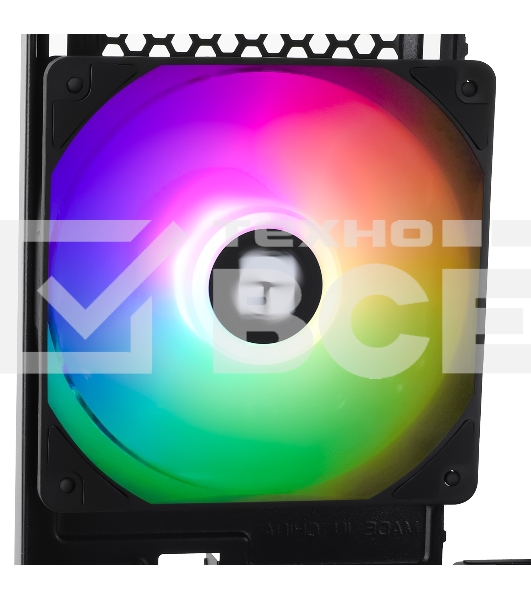 Кулер для корпуса Thermaltight TL-C12C-S (120x120x25мм, 4-pin PWM, ARGB, 66.17CFM, 25.6dBA, 1550RPM, черный)