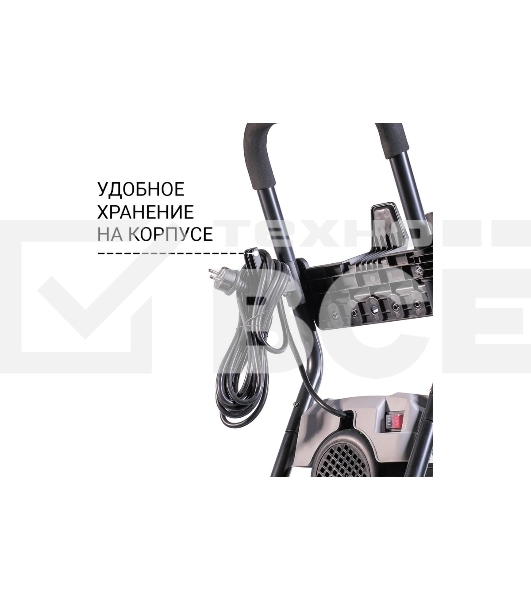Мойка высокого давления Bort KEX-2800 2500 Вт, максимальное давление 125 бар, рабочее давление 105 бар, 12 л/мин, 23 кг, набор аксессуаров 10шт